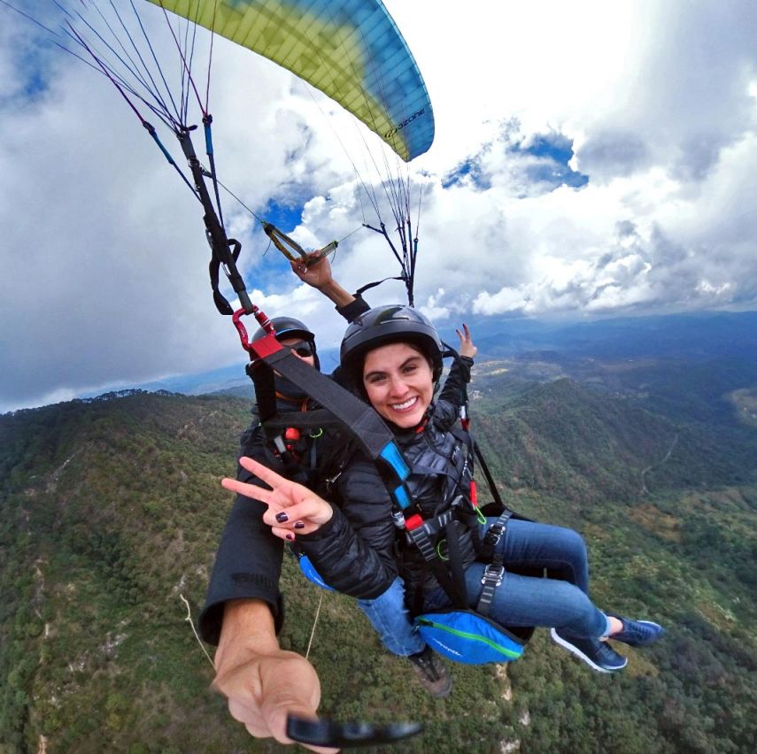 Vuelo en parapente Valle de Bravo 