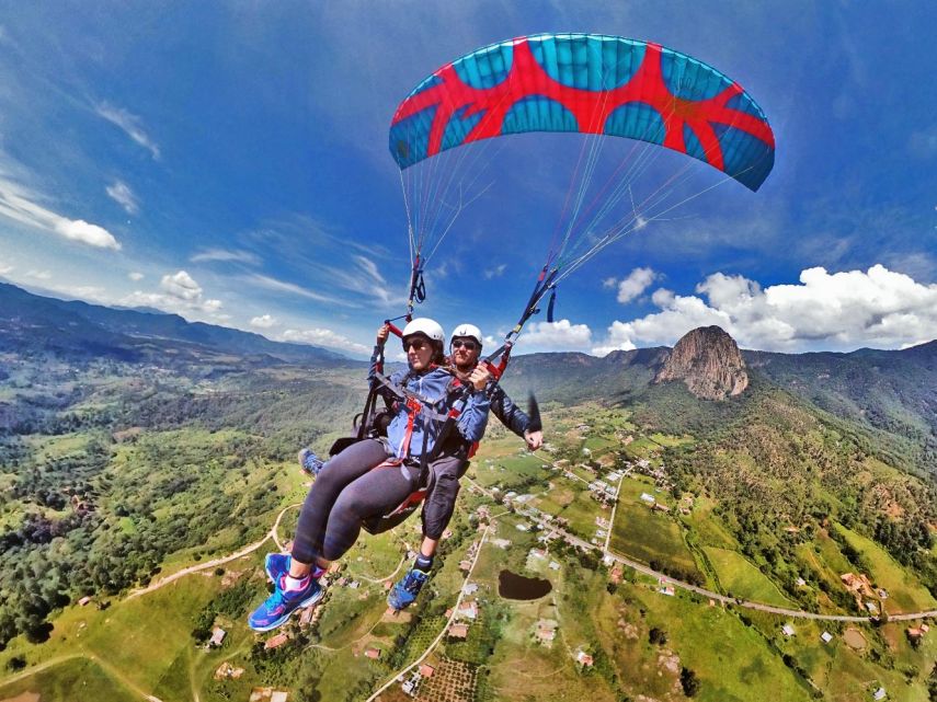 Vuelo en parapente Valle de Bravo VIP